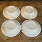 Vintage Royal USA Currier and Ives Blue Bowls - Fruit Bowls - Dessert Bowls - Cereal Bowls - Set of 4