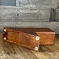Vintage 4 Slot Wooden Knife Block without Knives