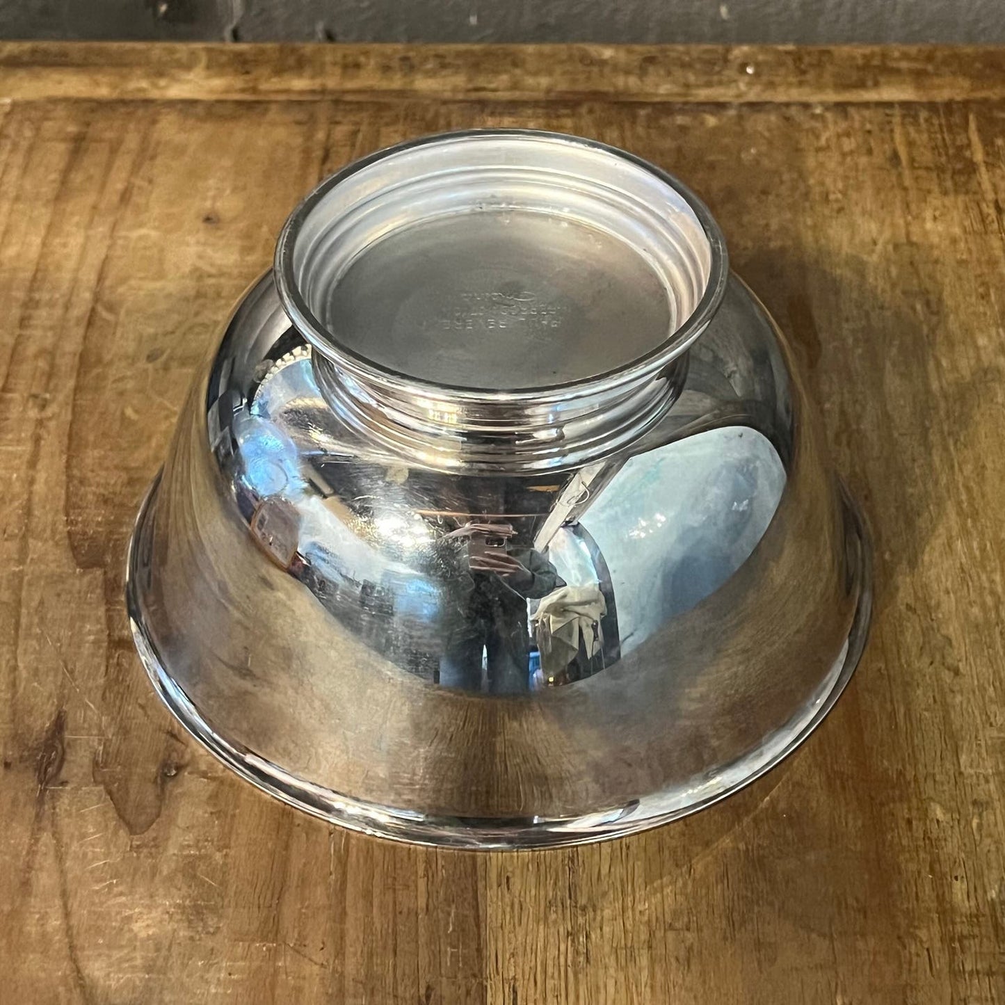 Vintage Oneida Paul Revere Reproduction Silverplated Footed Pedestal Bowl