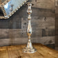 Vintage Tall Silverplated Candlestick Holder