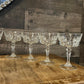 Set of 8 Cristal D’Arques-Durand Chantelle Champagne Coupes - Sherbet Glasses - Cocktail Glasses