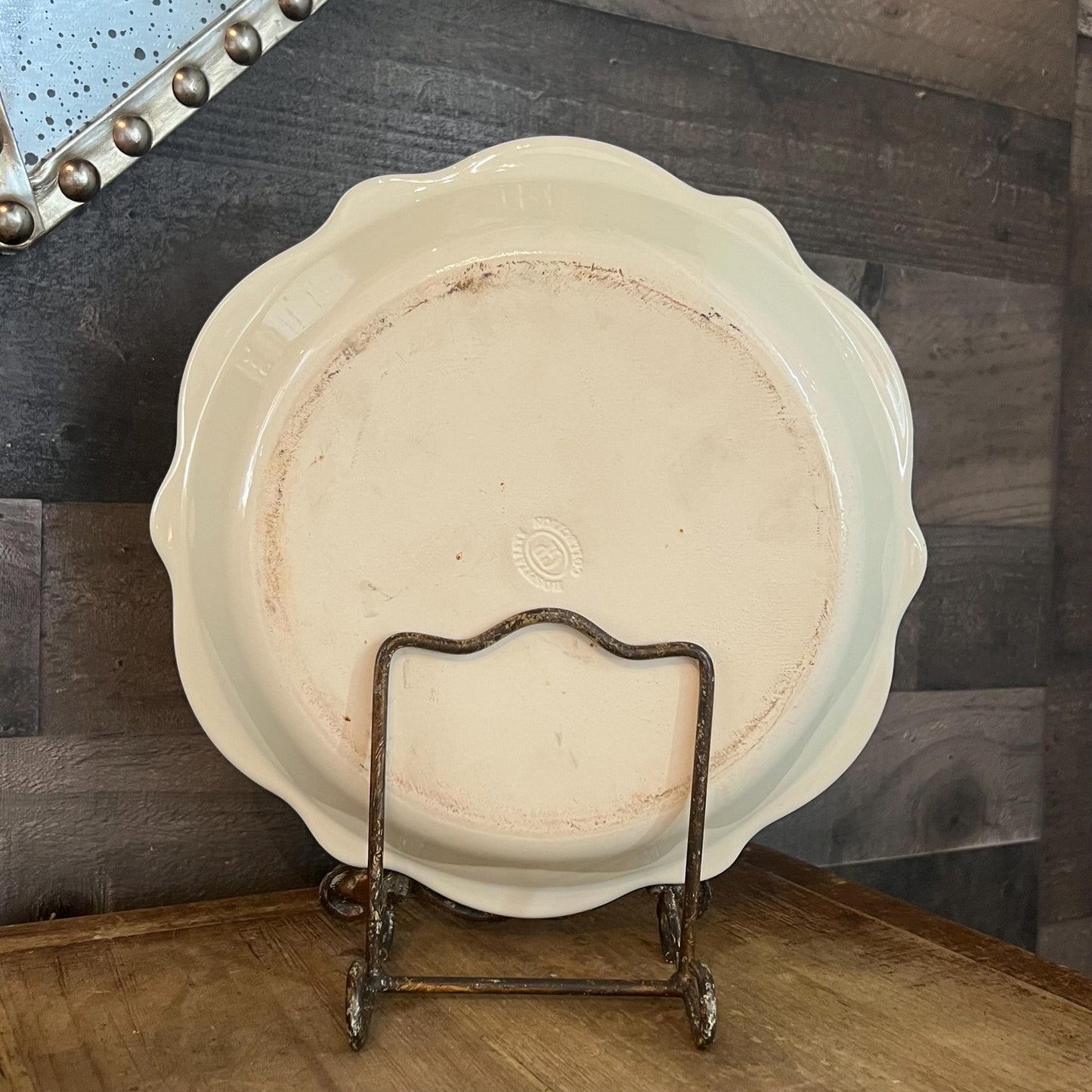 Gail Pittman Hospitality Ivory Pie Pan