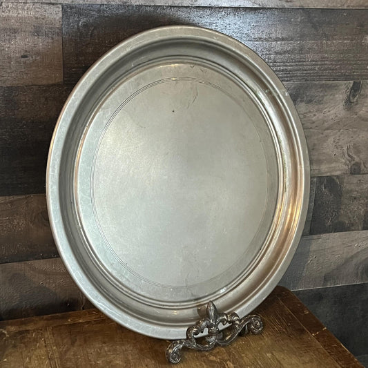 Vintage Manning Bowman & Co Means Best Round Serving Tray