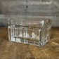 Clear Glass Sugar Packet Holder - Sweetener Organizer