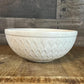 Creamy White Speckled Pottery Bowl