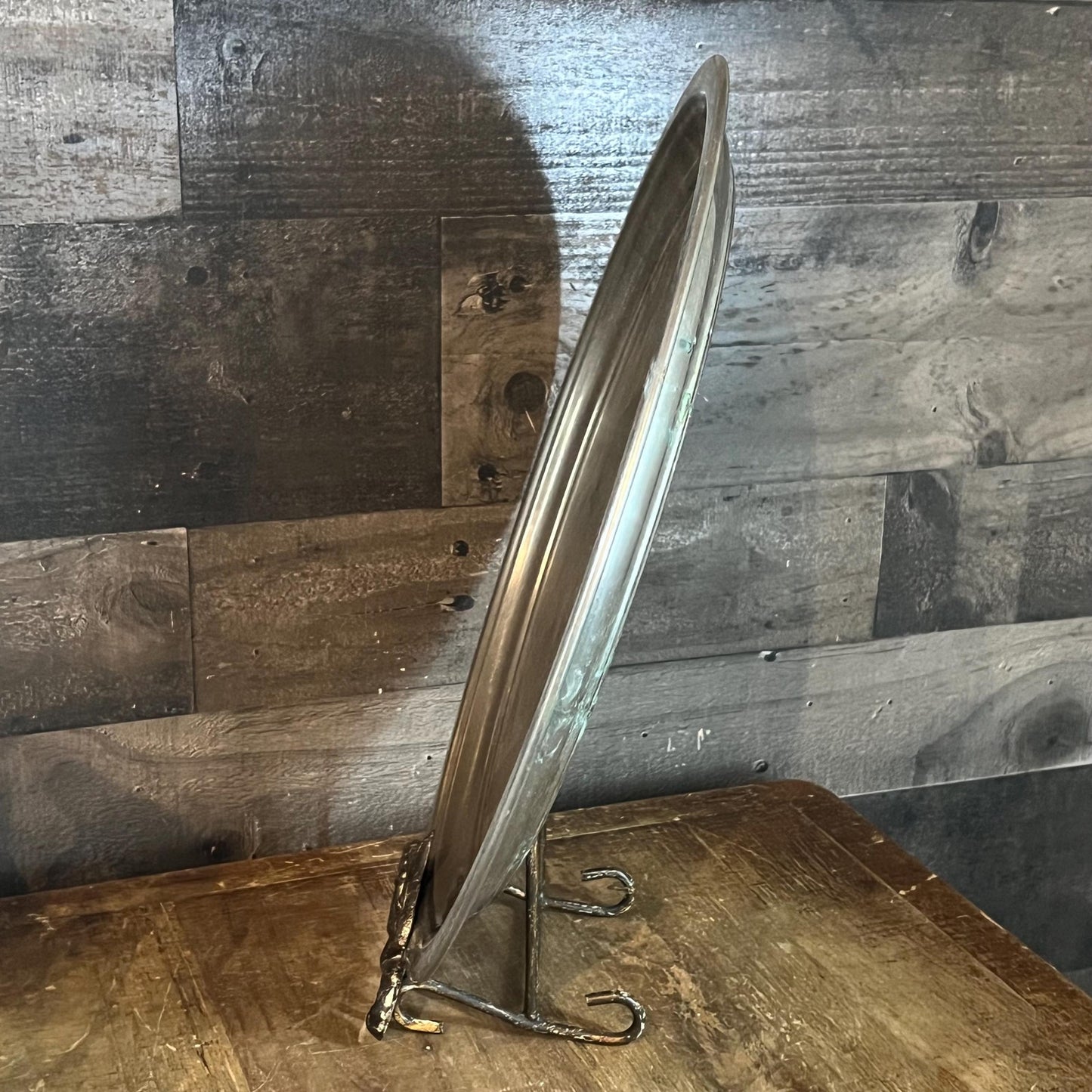 Vintage Manning Bowman & Co Means Best Round Serving Tray