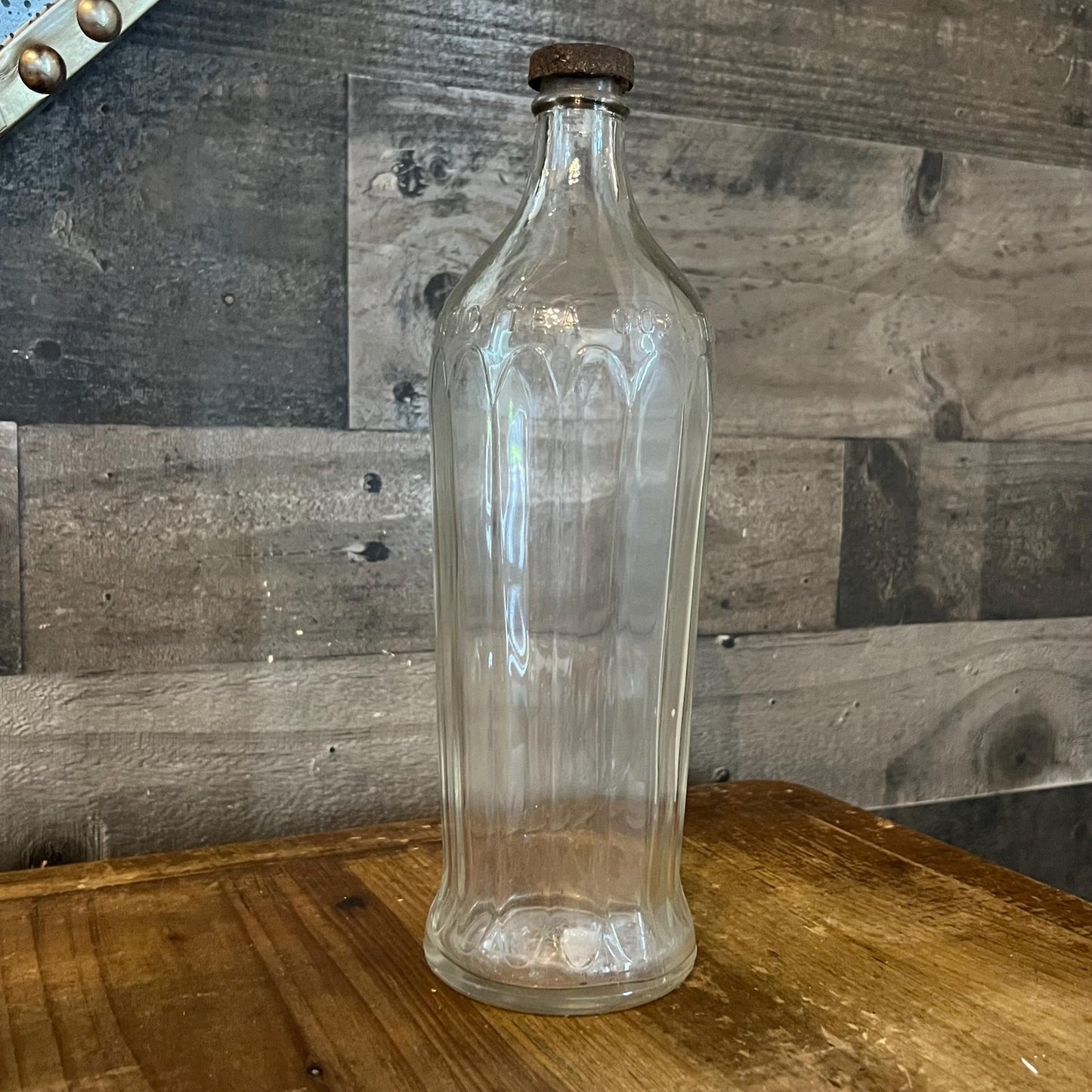 Vintage The Great Atlantic and Pacific Tea Co Clear Glass Bottle