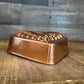 Vintage Copper Tone Heart Shaped Jello Mold