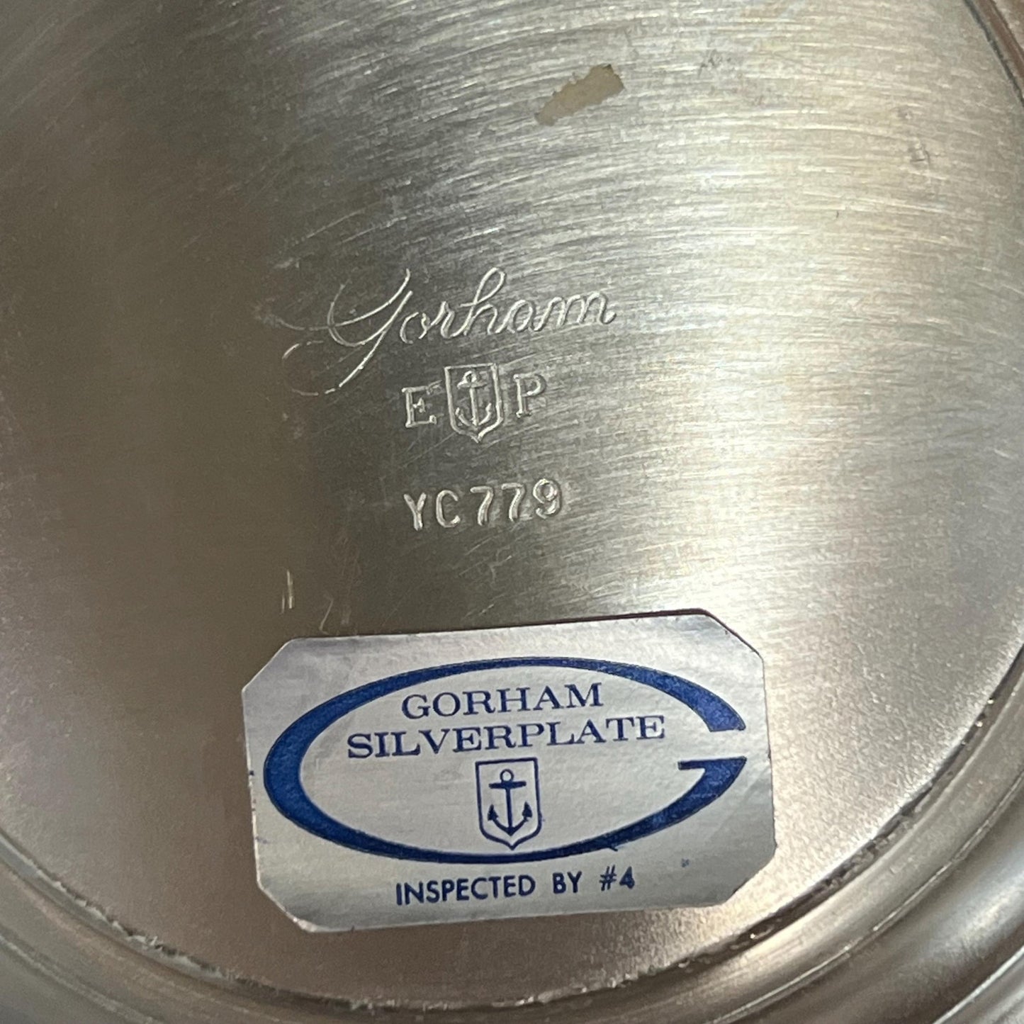 Vintage Gorham Silverplated Compote Pedestal Bowl - YC779