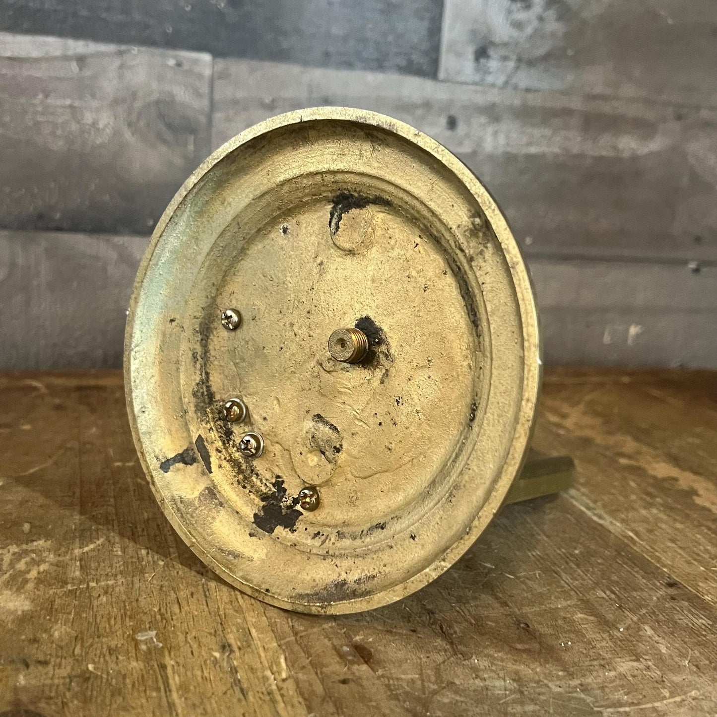 Vintage Brass Handled Candlestick Holder