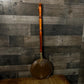 Antique Copper Bed Warmer with Long Wooden Handle