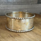 Vintage Silverplated Bottle Coaster - Candle Vessel - Small Bowl