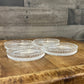 Crystal Clear Set of 4 Coasters