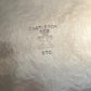 Vintage International Silver Company Castleton 670 Round Silverplated Serving Tray