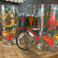 Vintage Twelve Days of Christmas Tall Glasses - Set of 12 Glasses