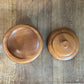 Vintage Wooden Lidded Dish