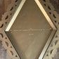 Vintage Homco Diamond Shaped Gold and Beige Tone Wall Plaques - Set of 3