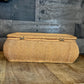 Vintage Republic of China Handled Woven Lidded Rectangular Trinket Box