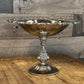 Vintage Silverplated Oneida Du Maurier Compote Bowl with Intricate Floral Design