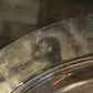 Vintage Silverplated Round Shallow Bowl with Braided Rim Accent