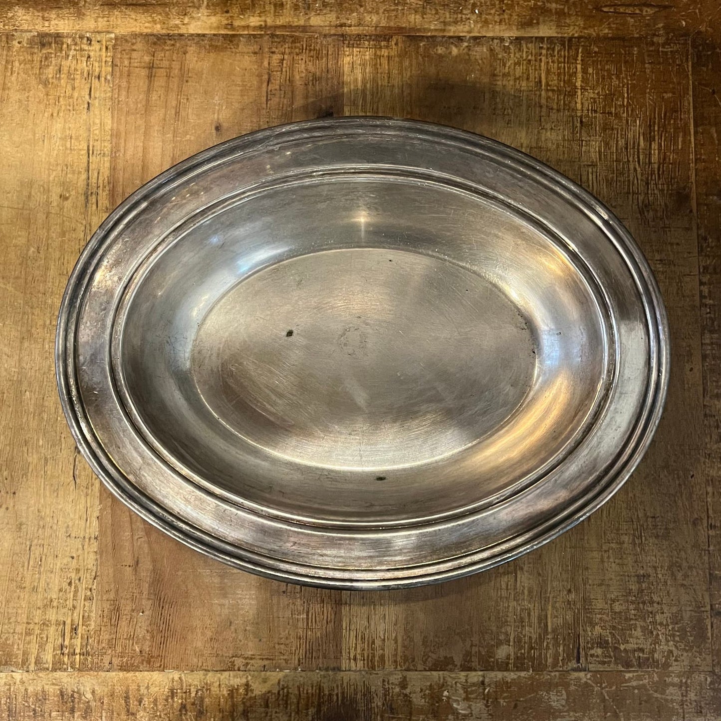 Vintage Sheets R S Co 1875 1105 Silverplated Oval Bowl - Oval Serving Dish