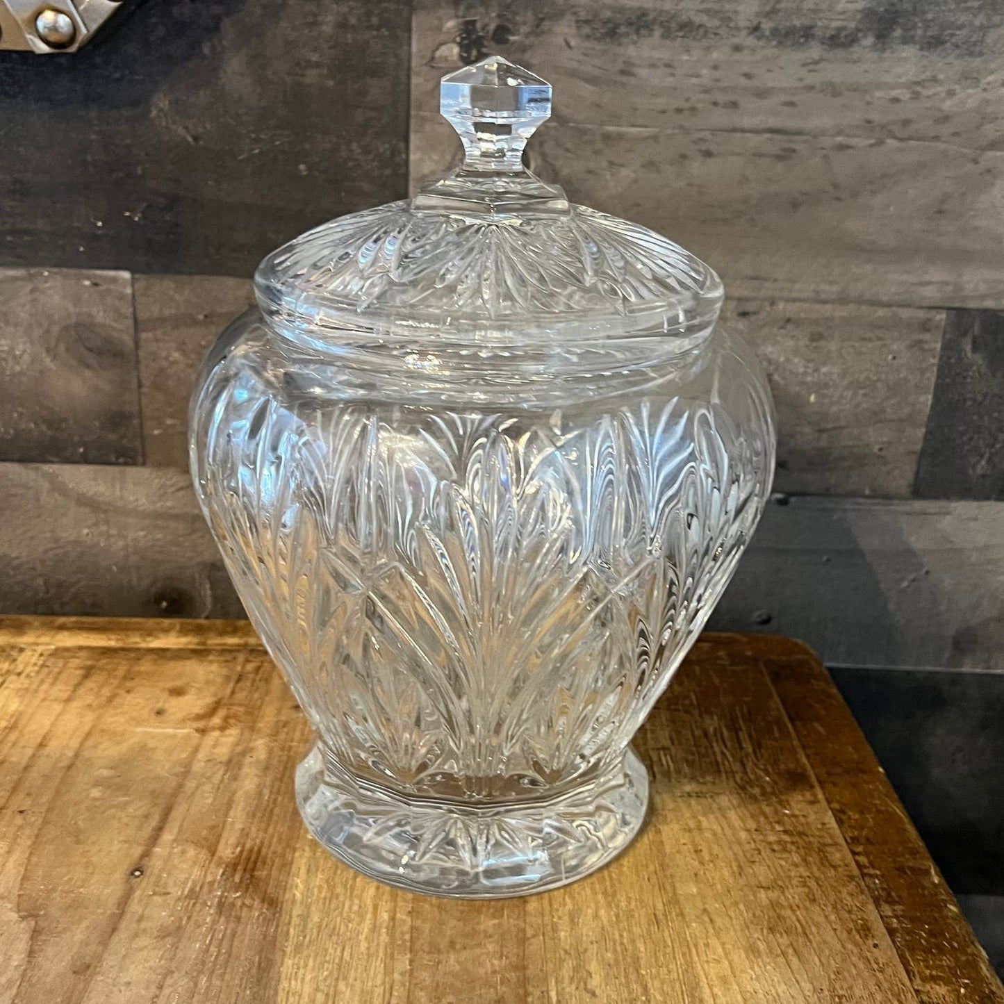 Royal Limited Large Crystal Lidded Jar