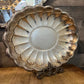 Vintage Reed & Barton Silverplated Oval Scallop Rim Tray - 110 Holiday Serving Tray - Table Centerpiece