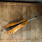 George E. Belcher Antique Wood and Metal Shoe Cobbler Stretcher Stamped 2