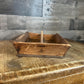 Primitive Wooden Handled Cutlery Tray