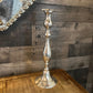 Vintage Tall Silverplated Candlestick Holder