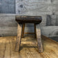 Vintage Wooden Decorative Tabletop Stool Riser
