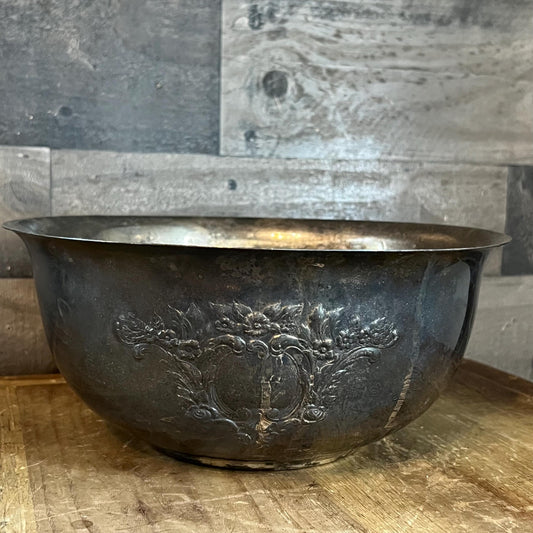 Vintage Silverplated Oneida Castle Court Bowl