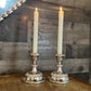 Vintage Silverplated Ianthe Georgian Style Candlestick Holders - Pair