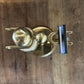Vintage Brass Shaving Kit