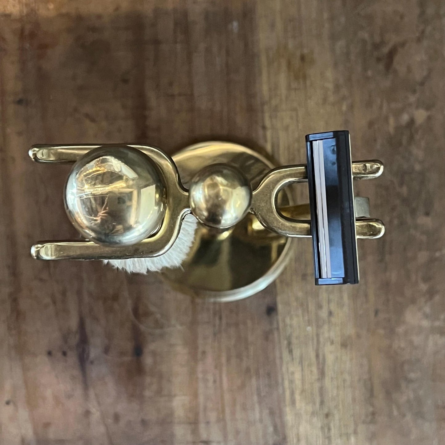 Vintage Brass Shaving Kit