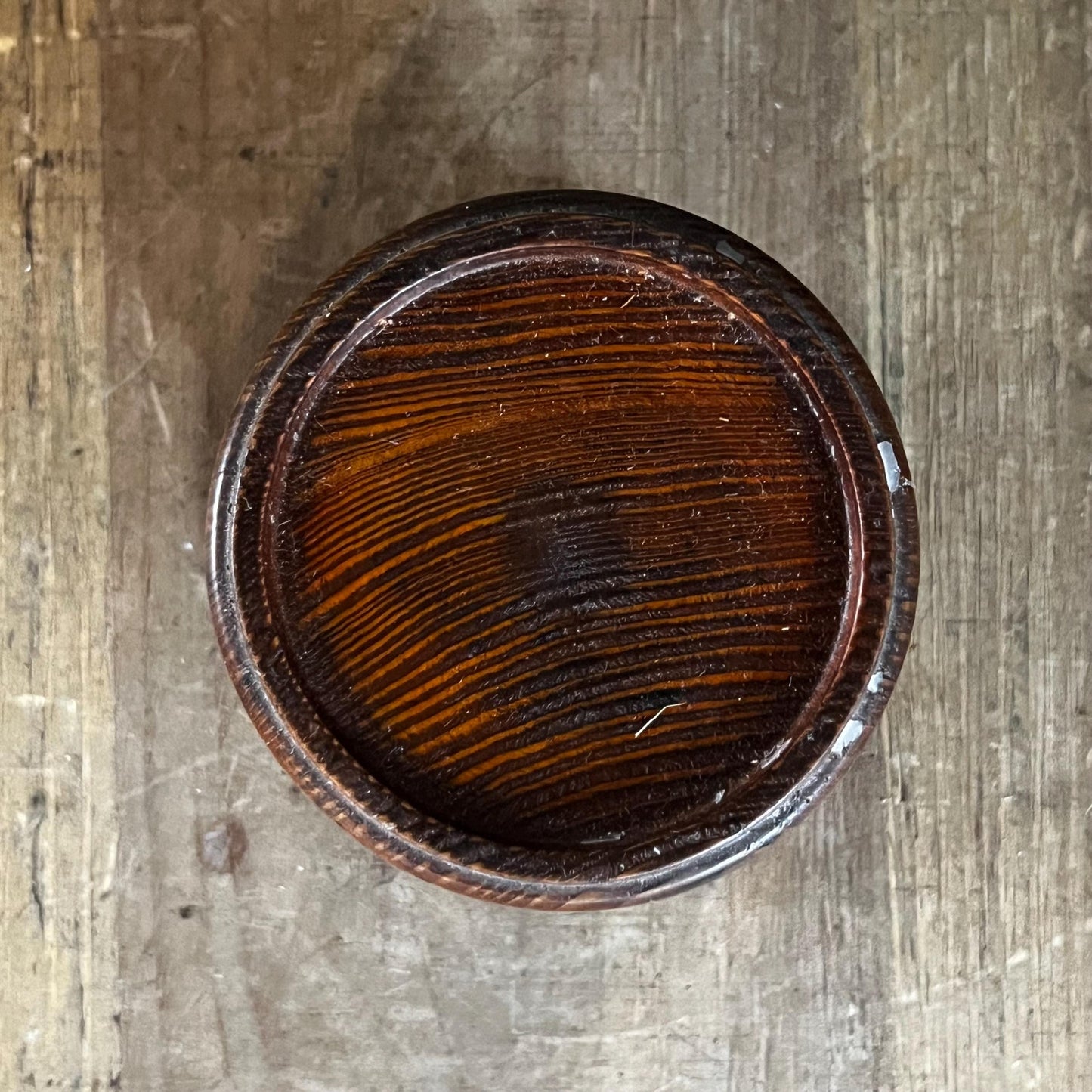 Wooden Pillar Candle Holder