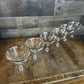 Fostoria Wedding Ring Champagne Glasses - Tall Sherbet Glasses - Set of 6