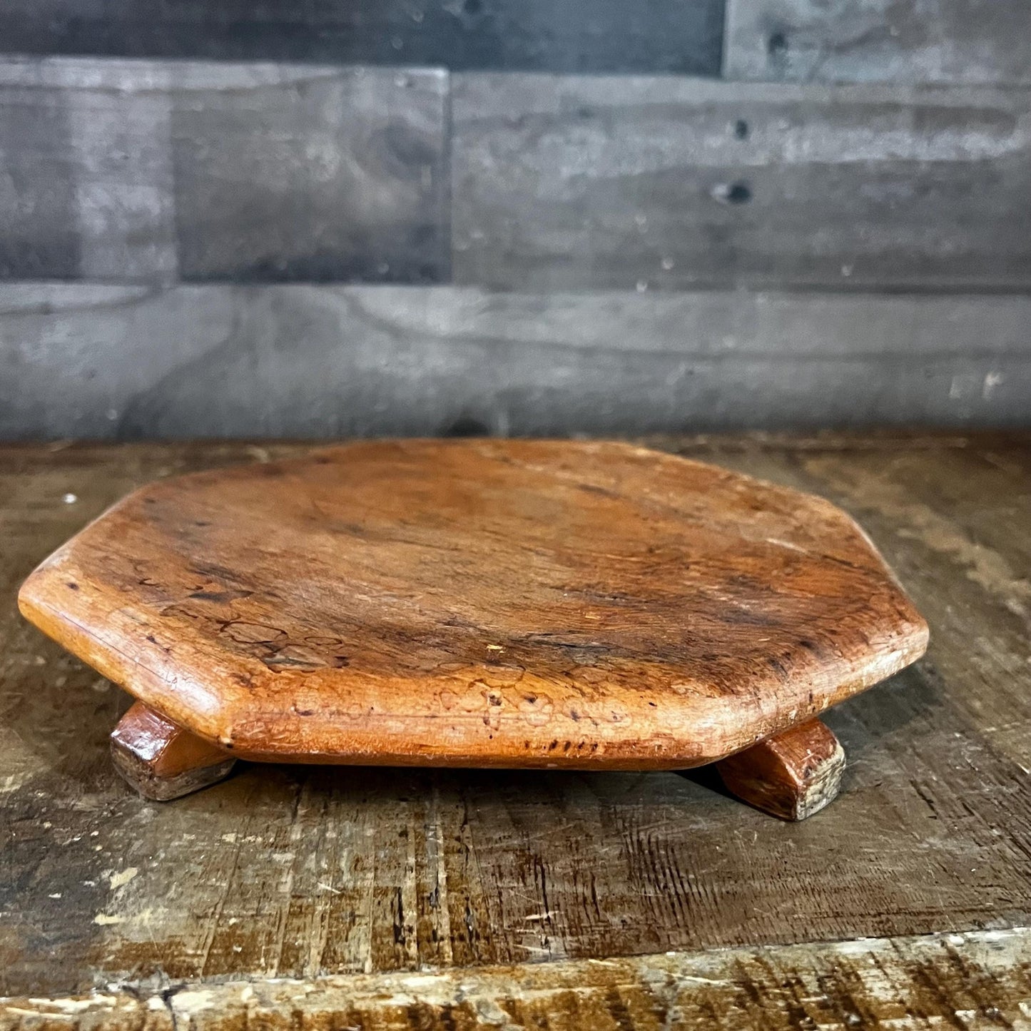 Vintage Wooden Tabletop Riser