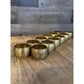 Vintage Brass Napkin Ring Holders - Set of 12