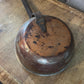 Antique Copper on Tin Ladle with Long Iron Handle