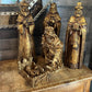 Vintage Gold Tone Large Nativity Set