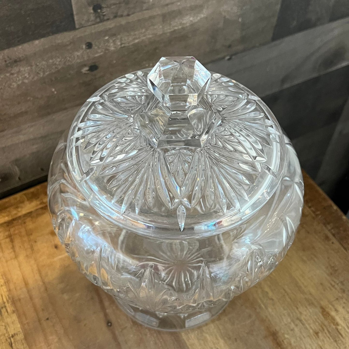 Royal Limited Large Crystal Lidded Jar