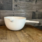 Vintage Coors USA White Porcelain Handled Bowl with Spout