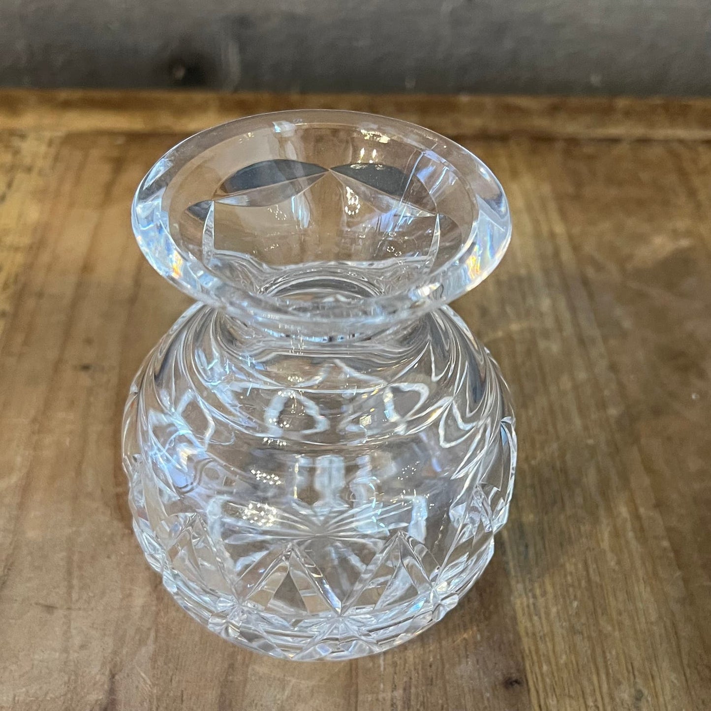 Petite Waterford Crystal Violet Vase