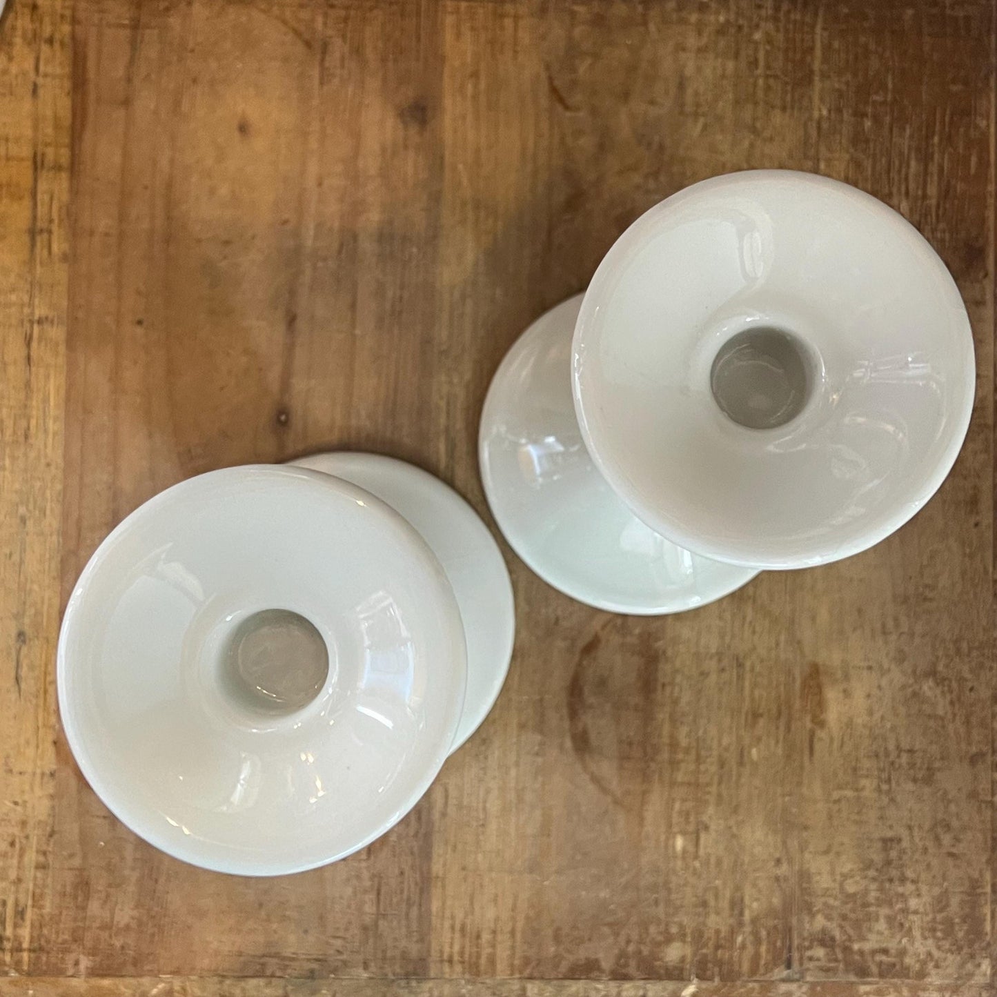 Vintage Mikasa Italian Countryside Earthenware Candlestick Holders - Pair
