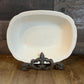 Vintage Ivora Rooksville China Co 930 Creamy White Tone Oval Dish