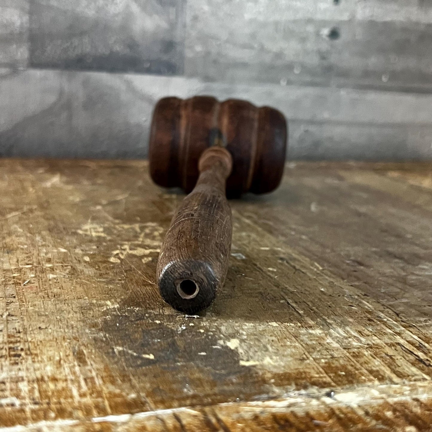 Vintage Wooden Mallet - Judges Gavel