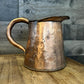 Primitive Antique Copper Handled Pitcher