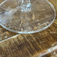 Vintage Lenox Crystal Madison Platinum Rim Wine Glasses - Set of 9