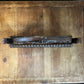 Vintage Small Brown Victorian Baroque Style Mirror on Swivel